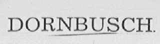 DORNBUSCH