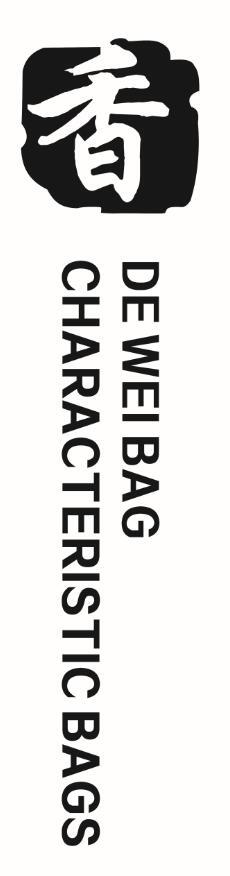 香 DE WEI BAG CHARACTERISTIC BAGS