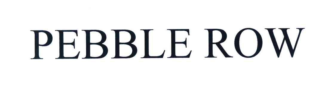 PEBBLE ROW