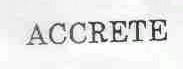 ACCRETE