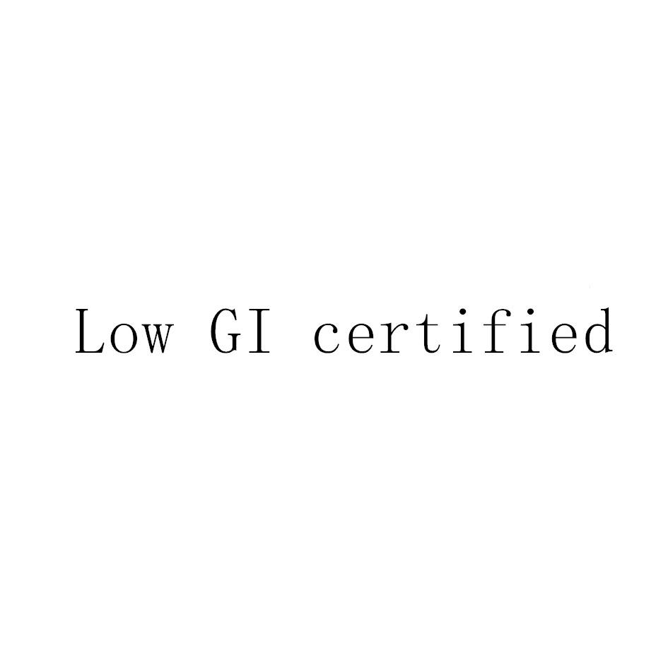 LOW GI CERTIFIED