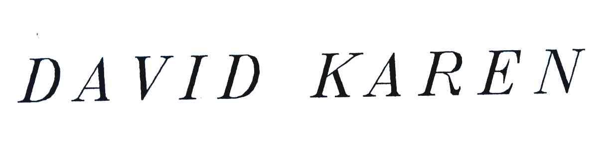 DAVID KAREN