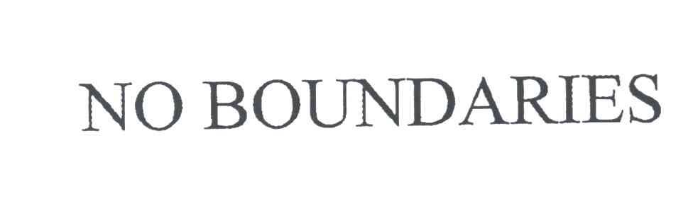 NO BOUNDARIES