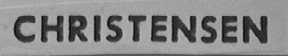CHRISTENSEN