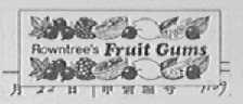 ROWNTREE'S FRUIT GUMS
