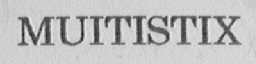MUITISTIX
