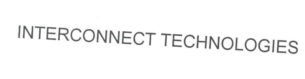 INTERCONNECT TECHNOLOGIES