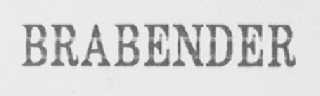 BRABENDER