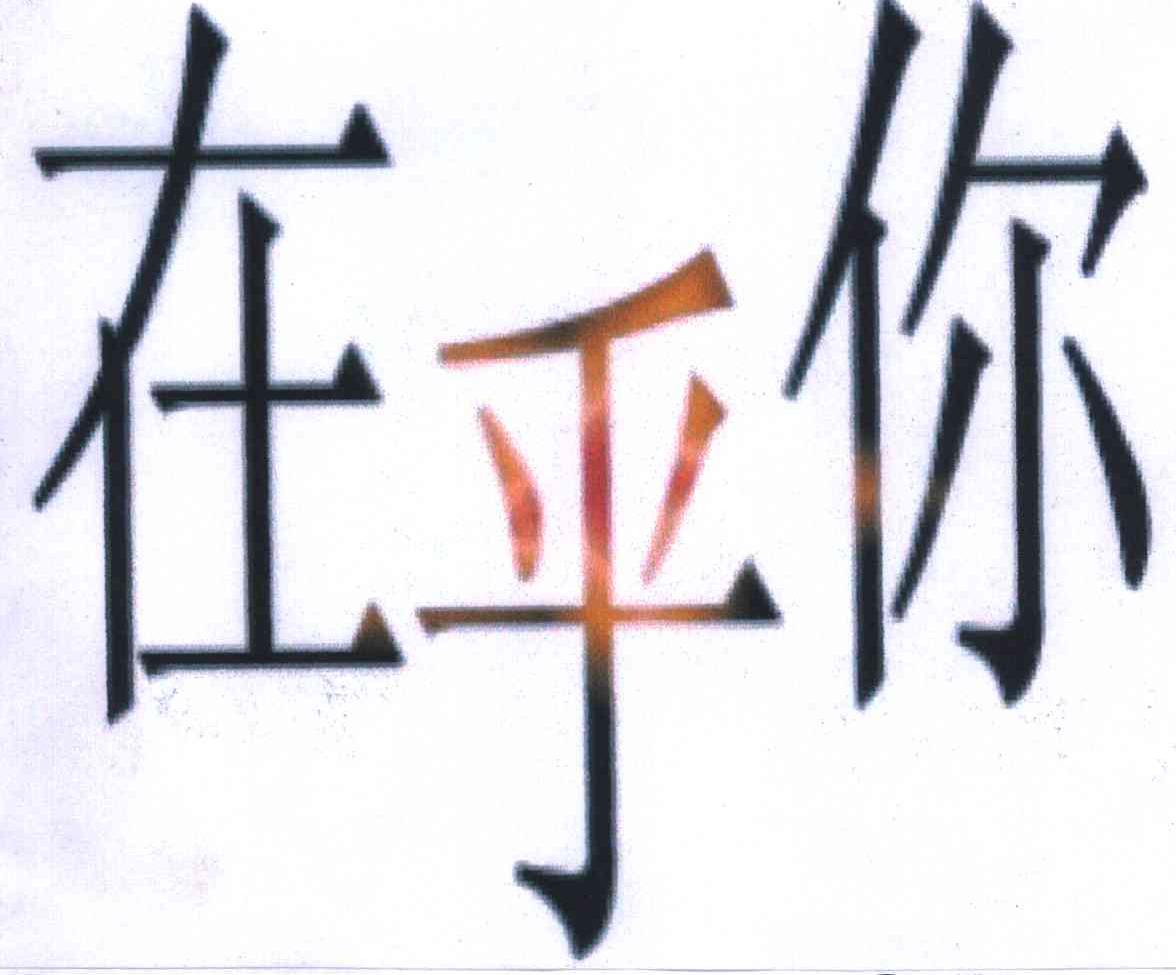 在乎你
