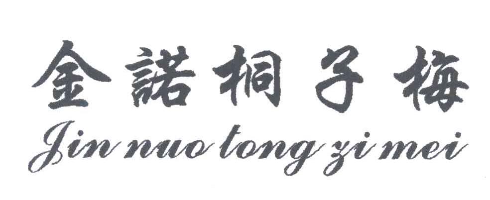 金诺桐子梅;JIN NUO TONG ZI MEI