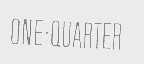 ONE.QUARTER