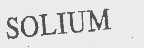 SOLIUM