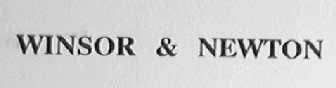 WINSOR & NEWTON