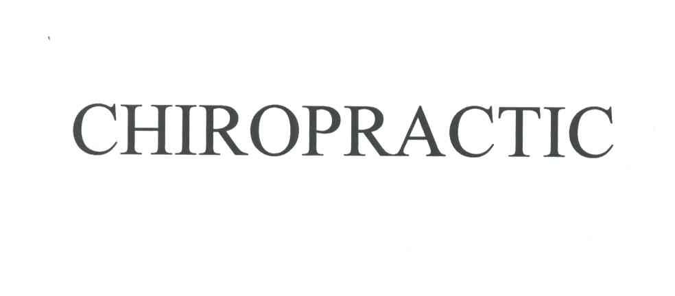 CHIROPRACTIC