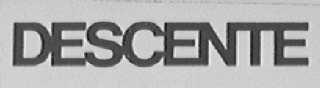 DESCENTE
