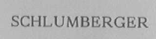 SCHLUMBERGER