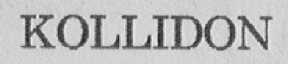 KOLLIDON