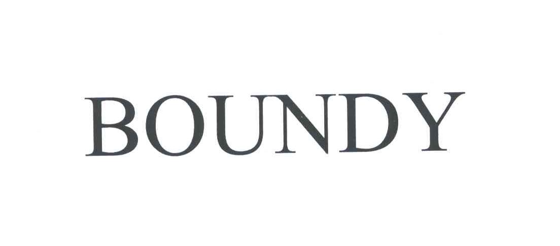 BOUNDY