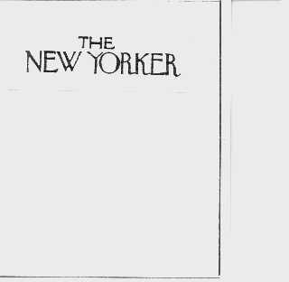 THE NEW YORKER