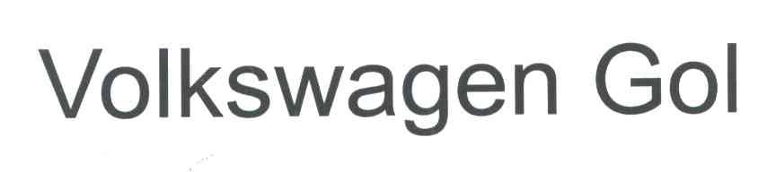 VOLKSWAGEN GOL