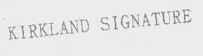 KIRKLAND SIGNATURE