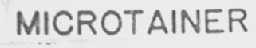 MICROTAINER