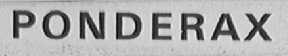 PONDERAX