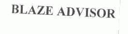 BLAZE ADVISOR