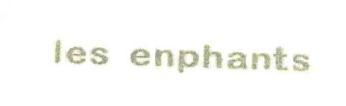 LES ENPHANTS