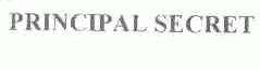 PRINCIPAL SECRET