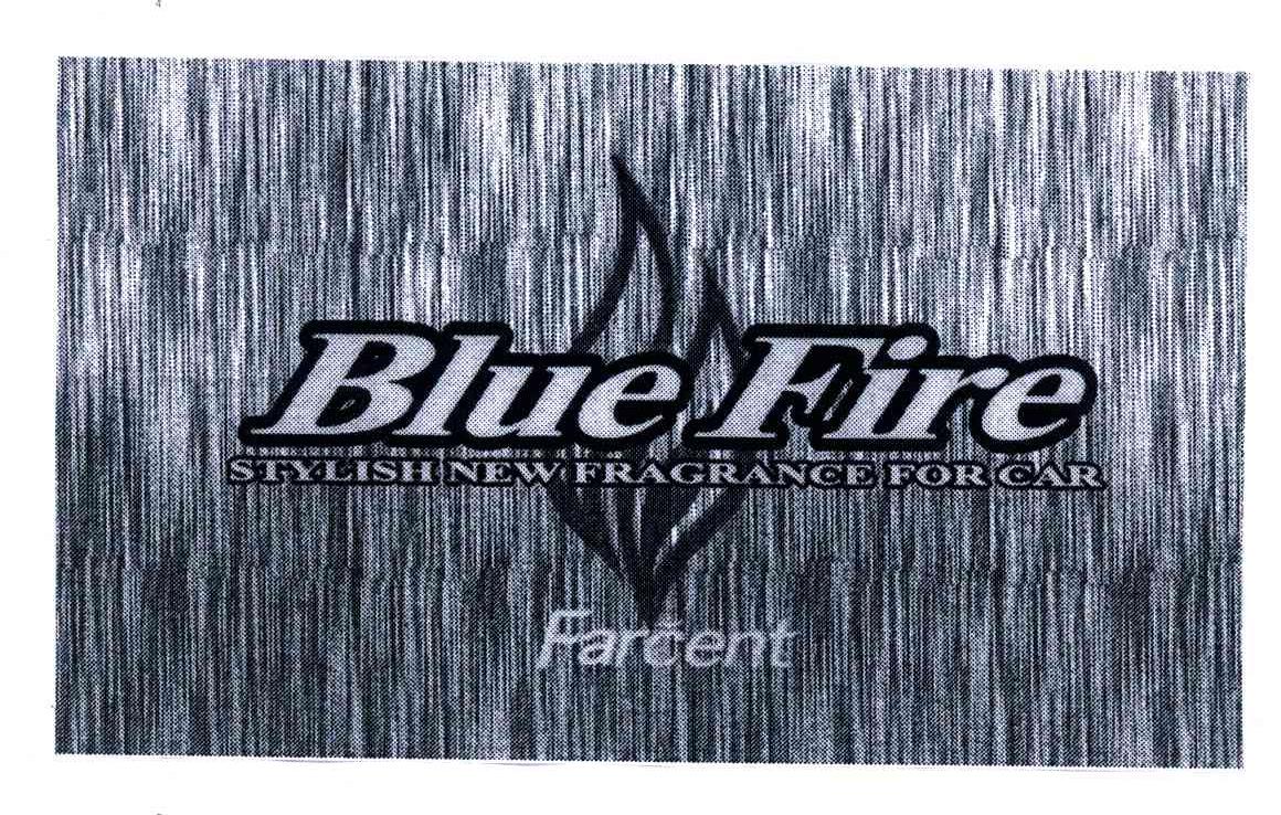 BLUE FIRE;;STYLISH NEW FRAGRANCE FOR CAR;FARCENT