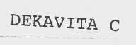 DEKAVITA C
