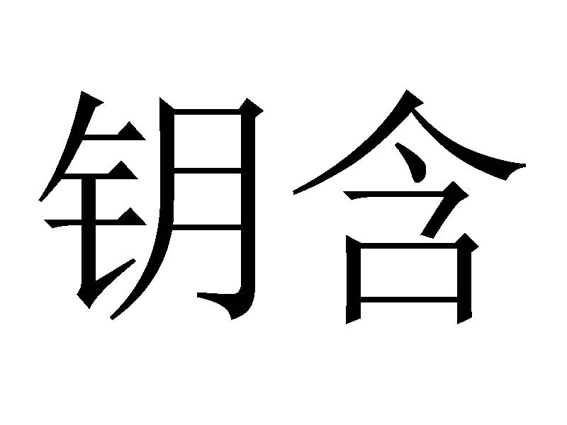 钥含