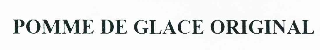 POMME DE GLACE ORIGINAL