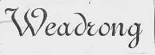 WEADRONG