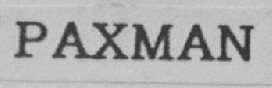 PAXMAN