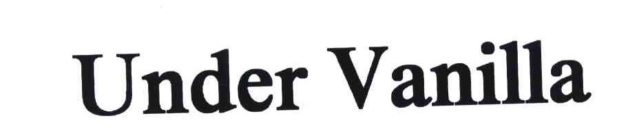 UNDER VANILLA