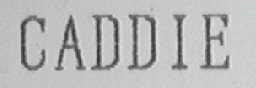 CADDIE