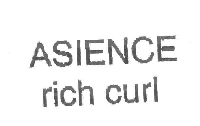 ASIENCE RICH CURL