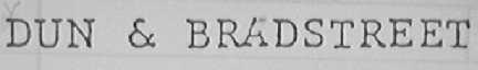 DUN & BRADSTREET