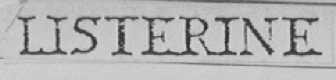 LISTERINE