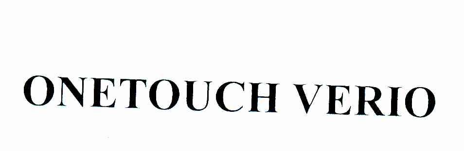 ONETOUCH VERIO