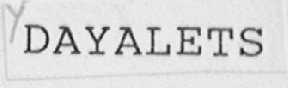 DAYALETS