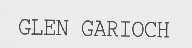 GLEN GARIOCH