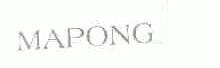MAPONG