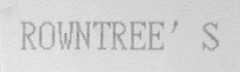 ROWNTREE'S