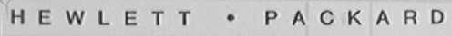 HEWLETT. PACKARD
