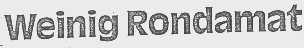 WEINIG RONDAMAT