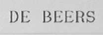 DE BEERS