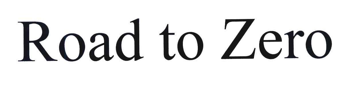 ROAD TO ZERO